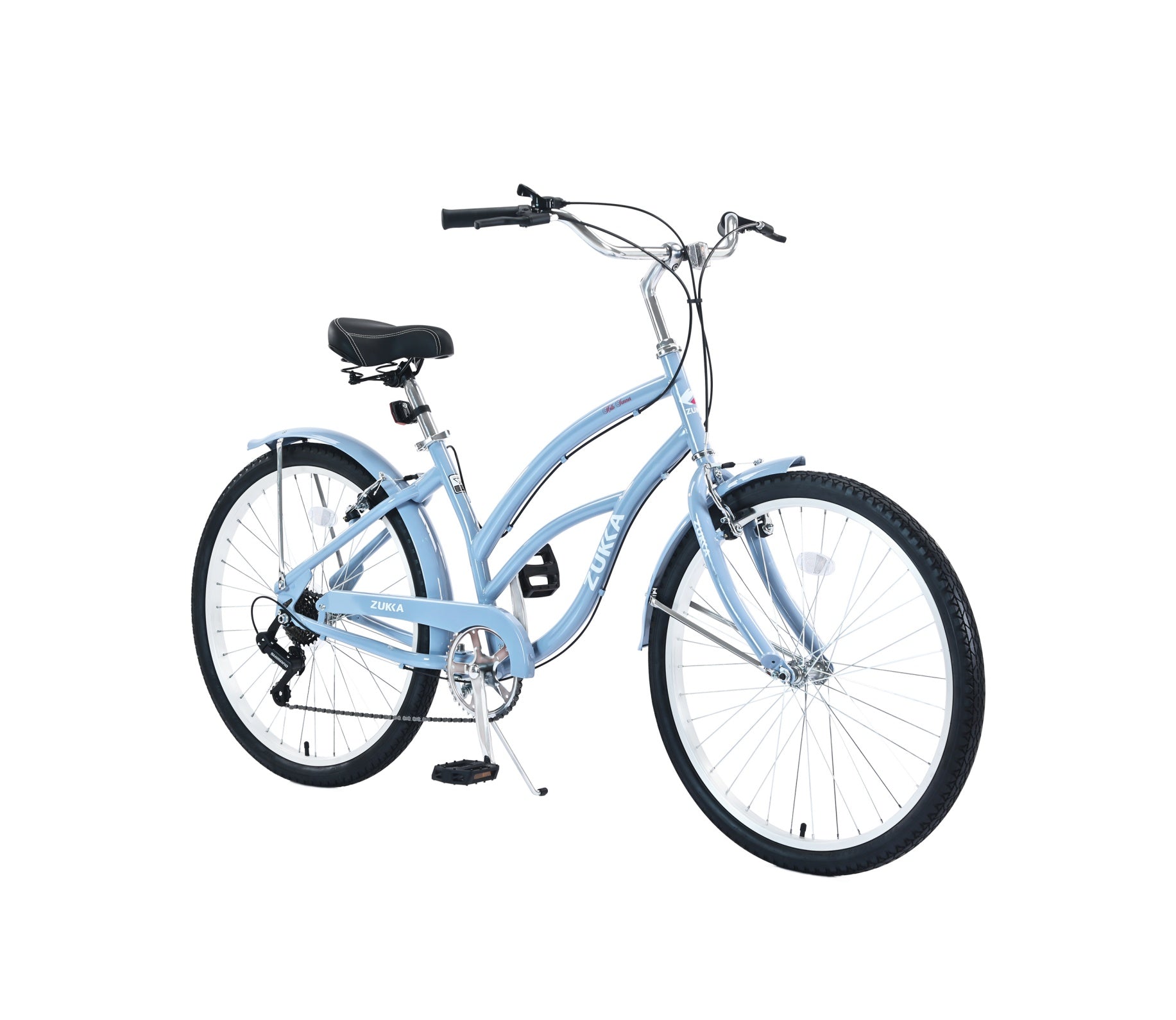 schwinn sanctuary cruiser bicycle 26-inch wheels 7-speed ZUKKA Blazer 26" 7 Speed Beach Cruiser Bike (Adult)