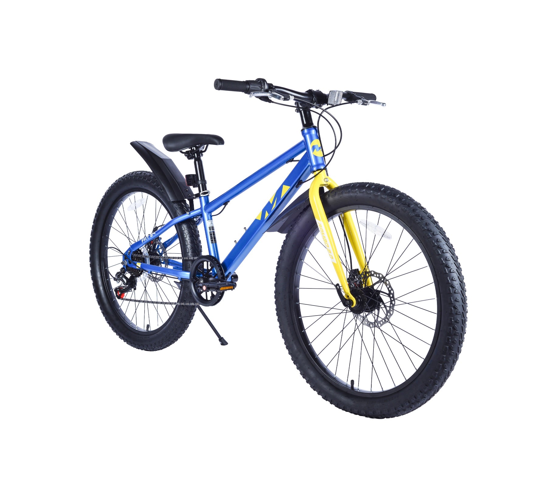 ZUKKA Fat Tire 24" 7 Speed Mountain Bike(10yrs＋)