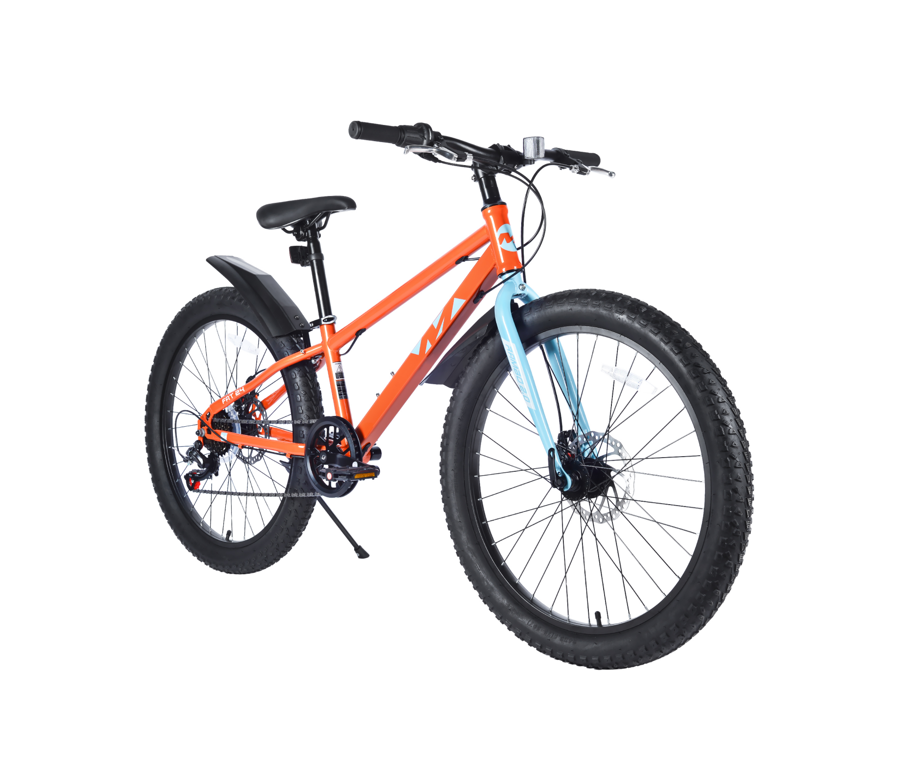 ZUKKA Fat Tire 24" 7 Speed Mountain Bike(10yrs＋)