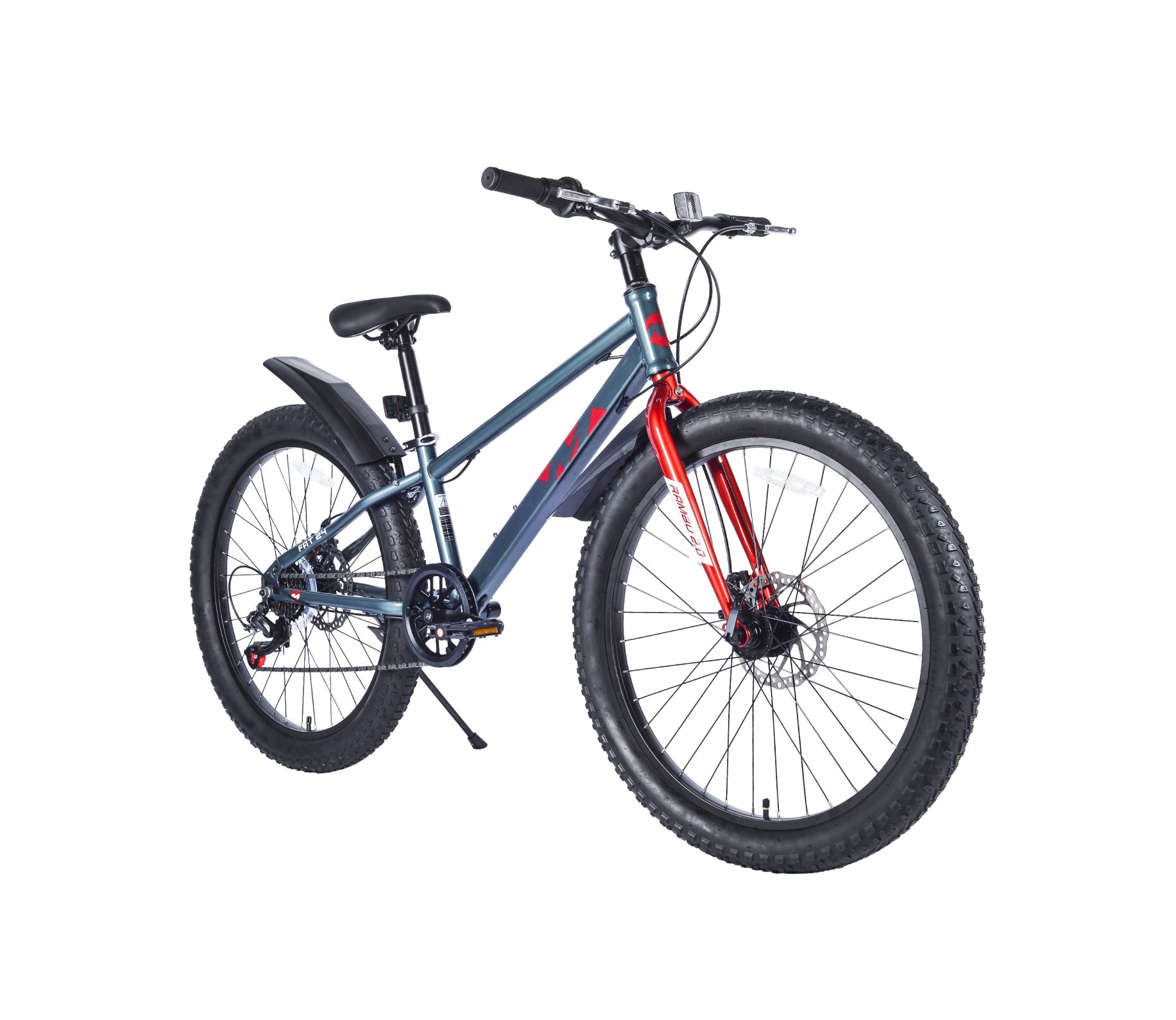 ZUKKA Fat Tire 24" 7 Speed Mountain Bike(10yrs＋)