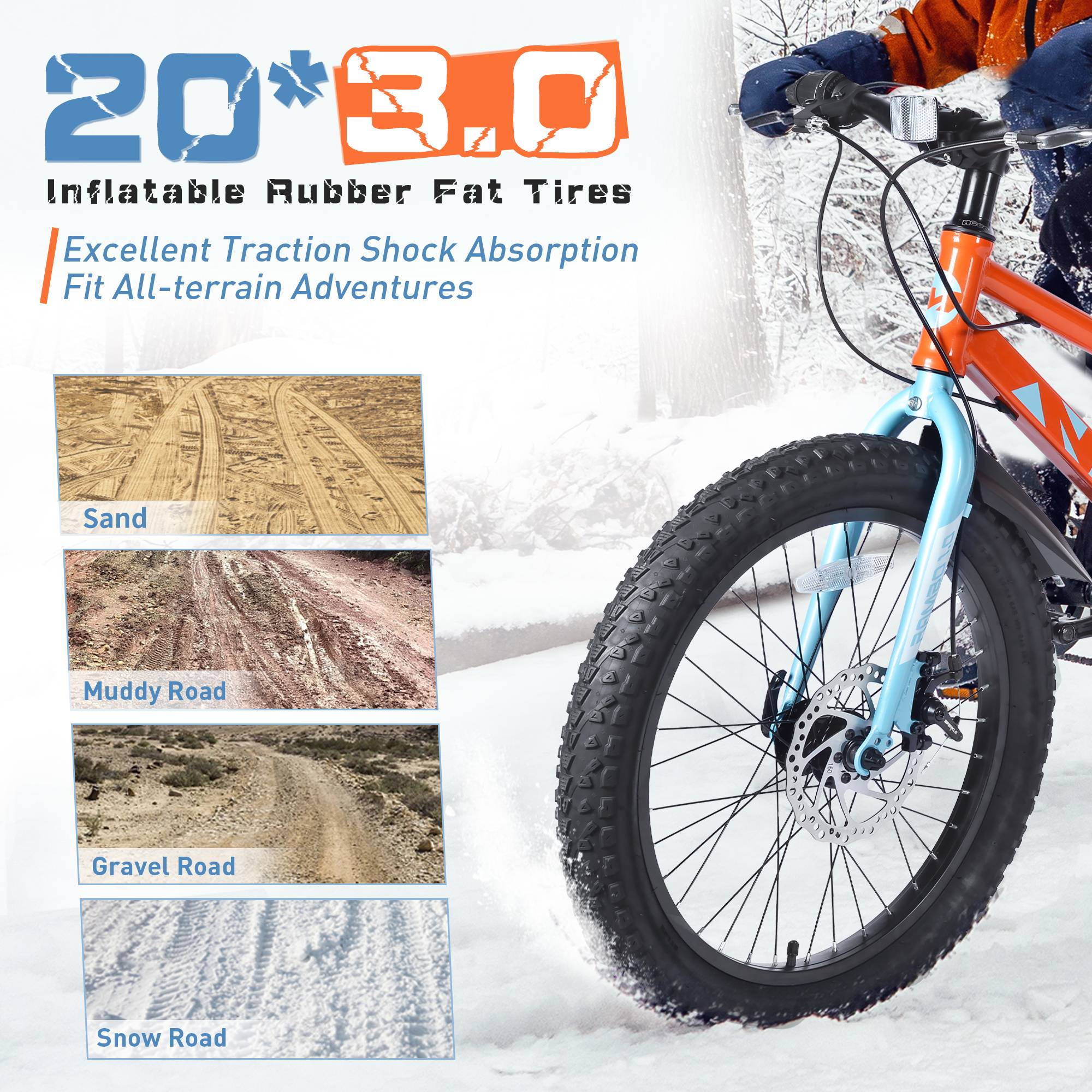 Perfect for any terrain