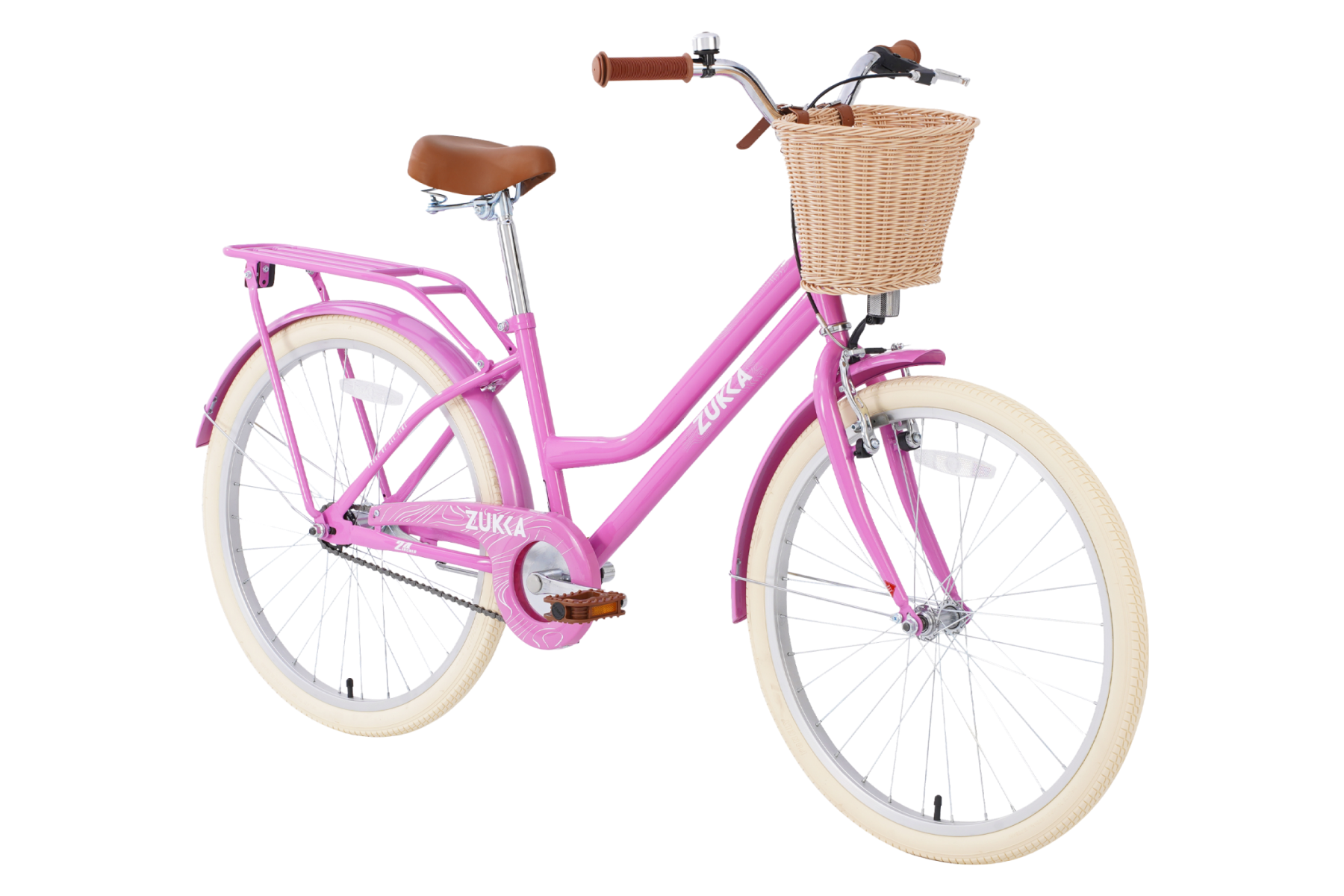ZUKKA Dawn Urban 24" Purple City Bike (10 yrs+)