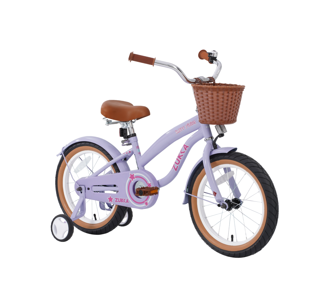 ZUKKA Nova 16" Purple Kids' Bike (4-7 yrs)