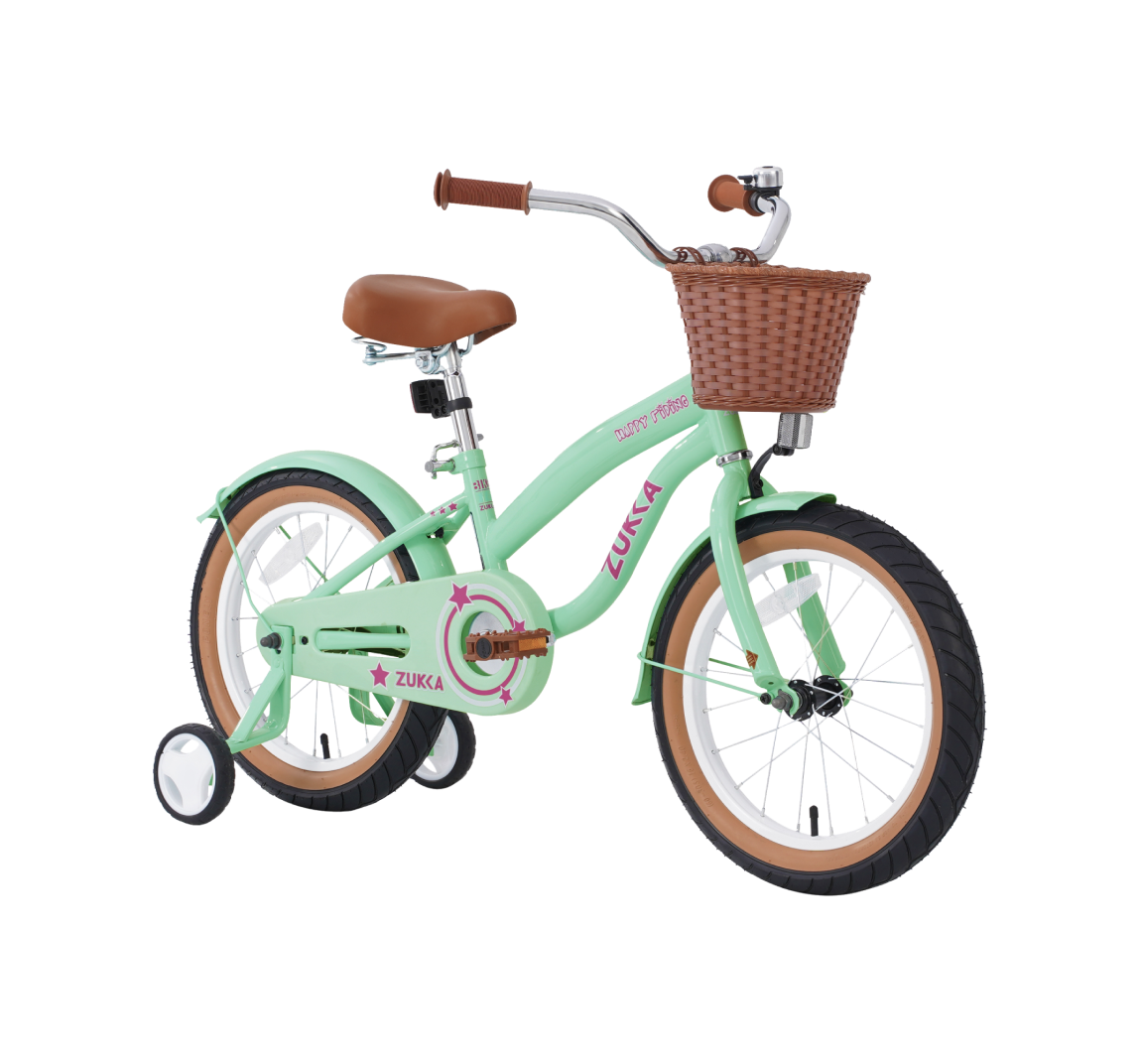 ZUKKA Nova 16" Mint Green Kids' Bike (4-7 yrs)